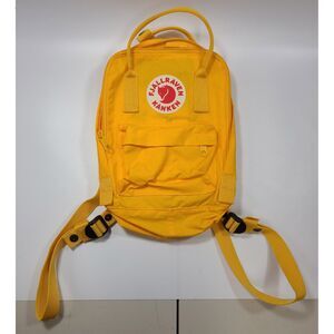 NEW Fjallraven Kanken Mini Backpack Sun Yellow Lightweight Nylon